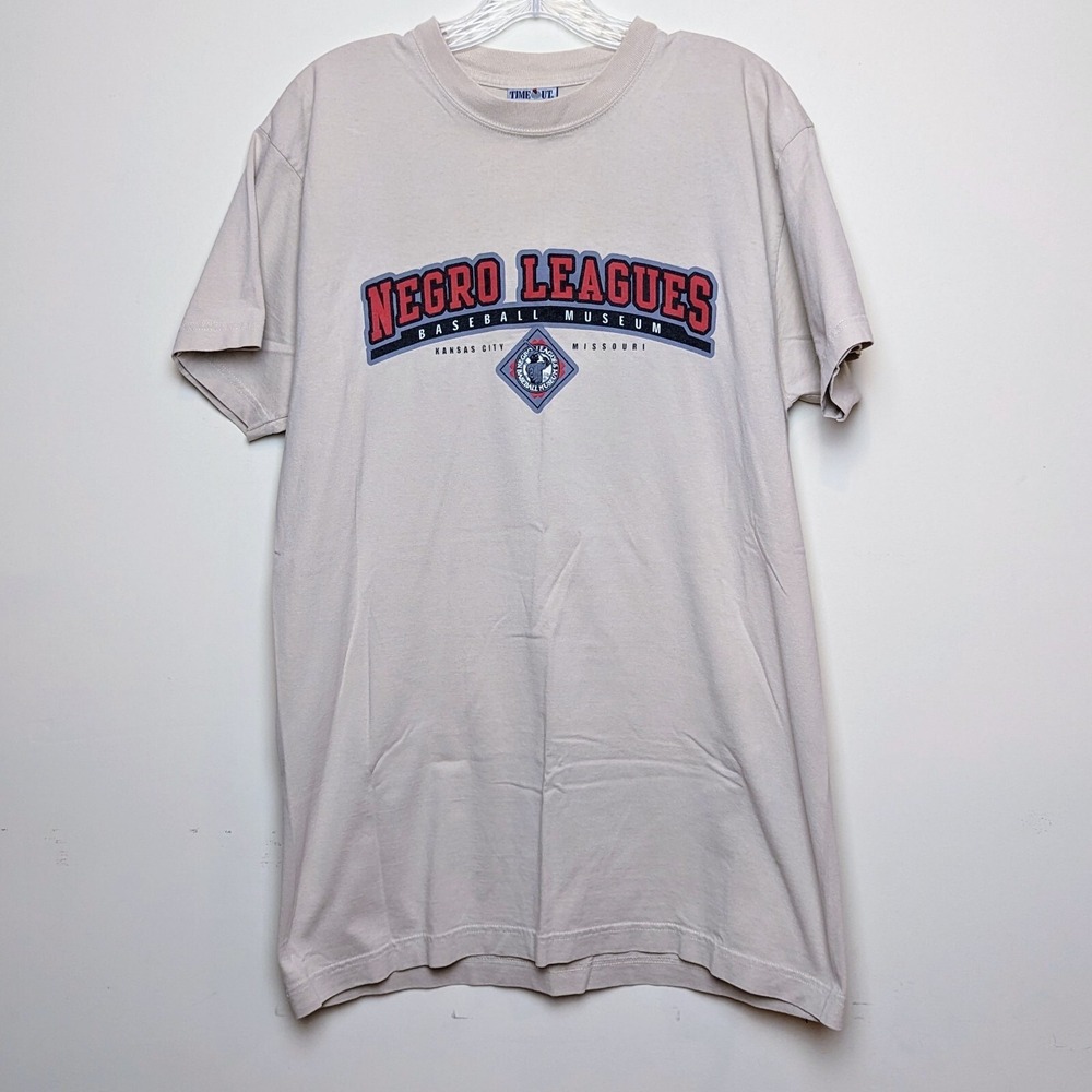 Vintage Negro Leagues Baseball Museum 90s Time Out Shirt‎ Medium